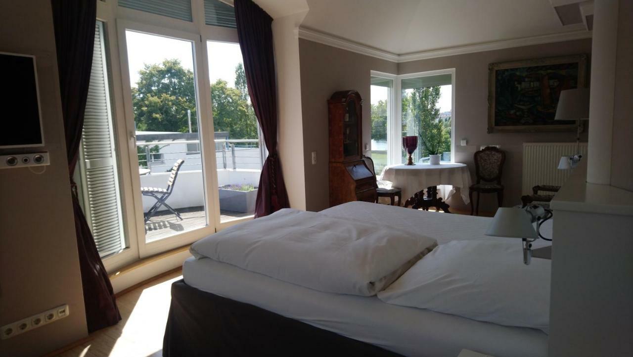 Villa Rheinblick Mainz Bagian luar foto